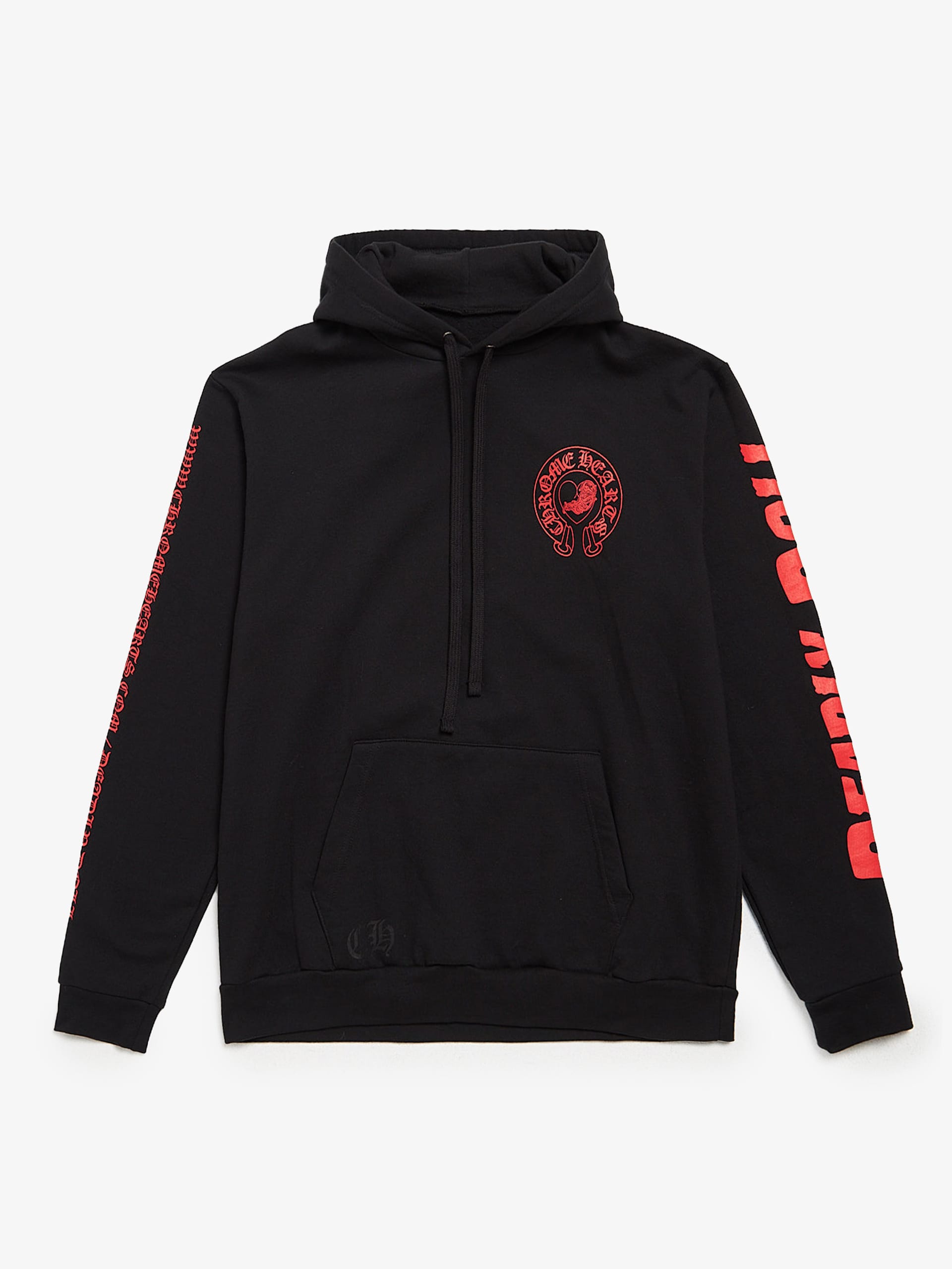 Chrome Hearts Black Cotton Deadly Doll Hoodie