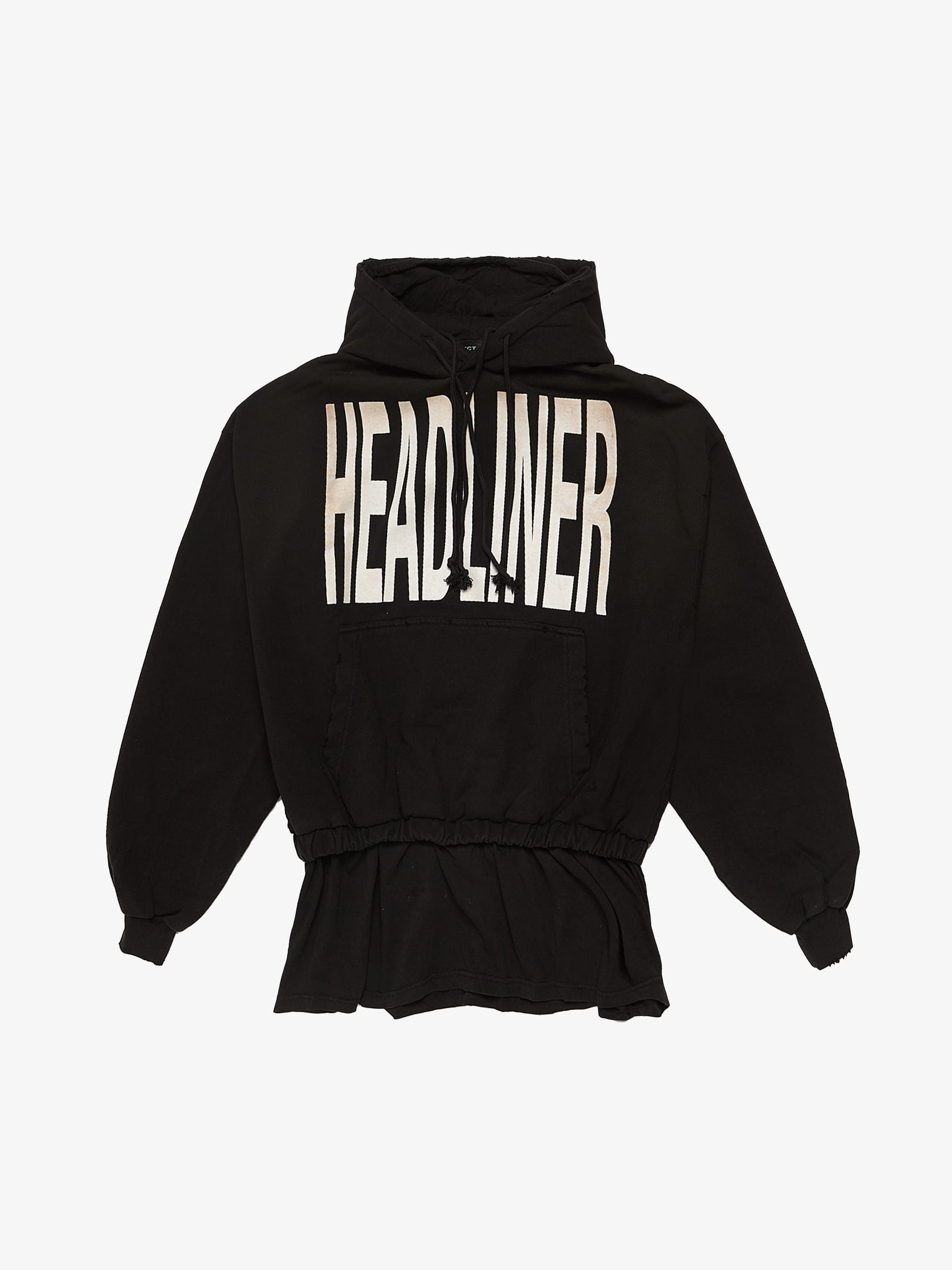 Project GR Headliner Double Layered Hoodie - Black