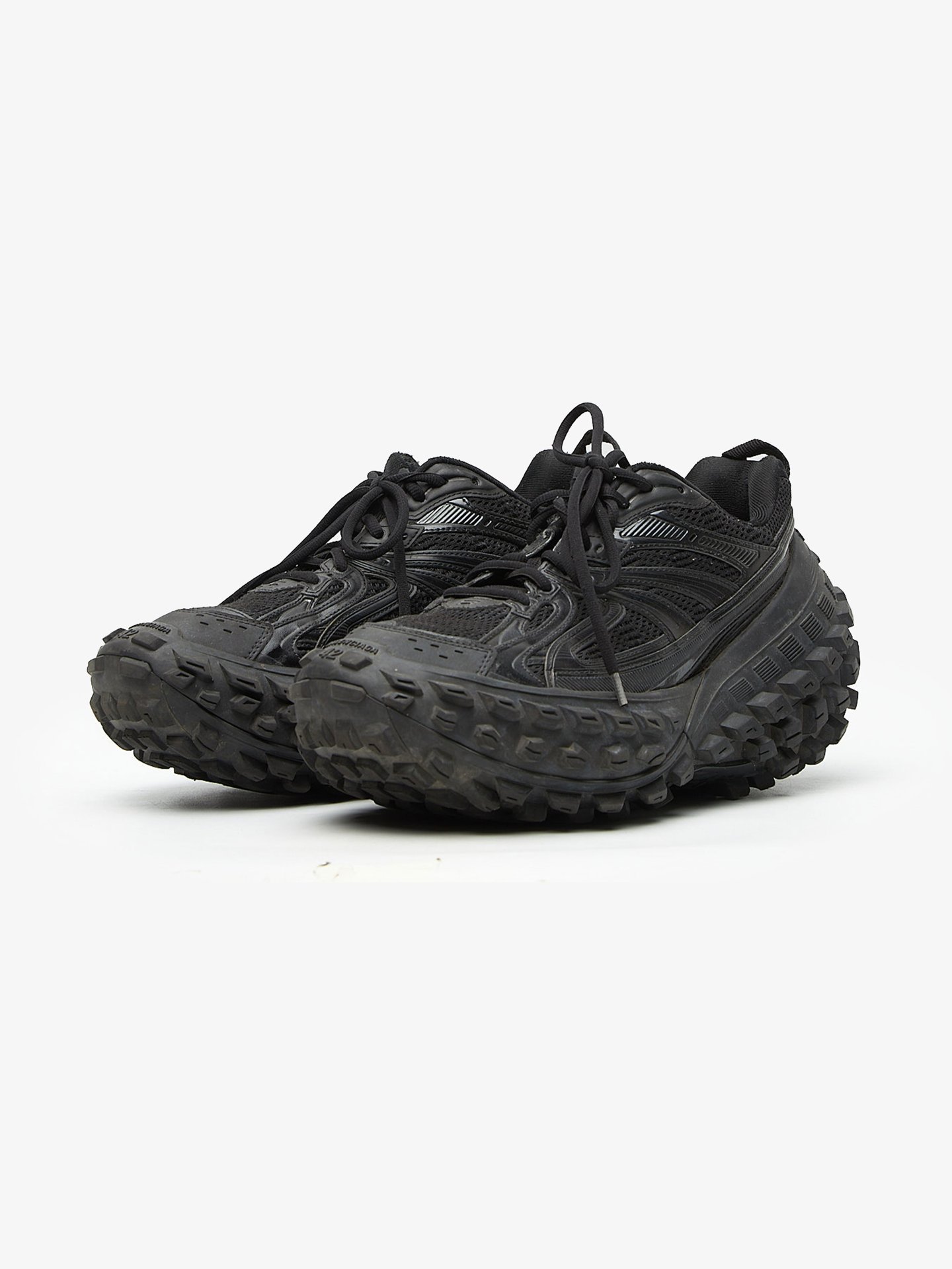 Balenciaga Black Defender Sneakers