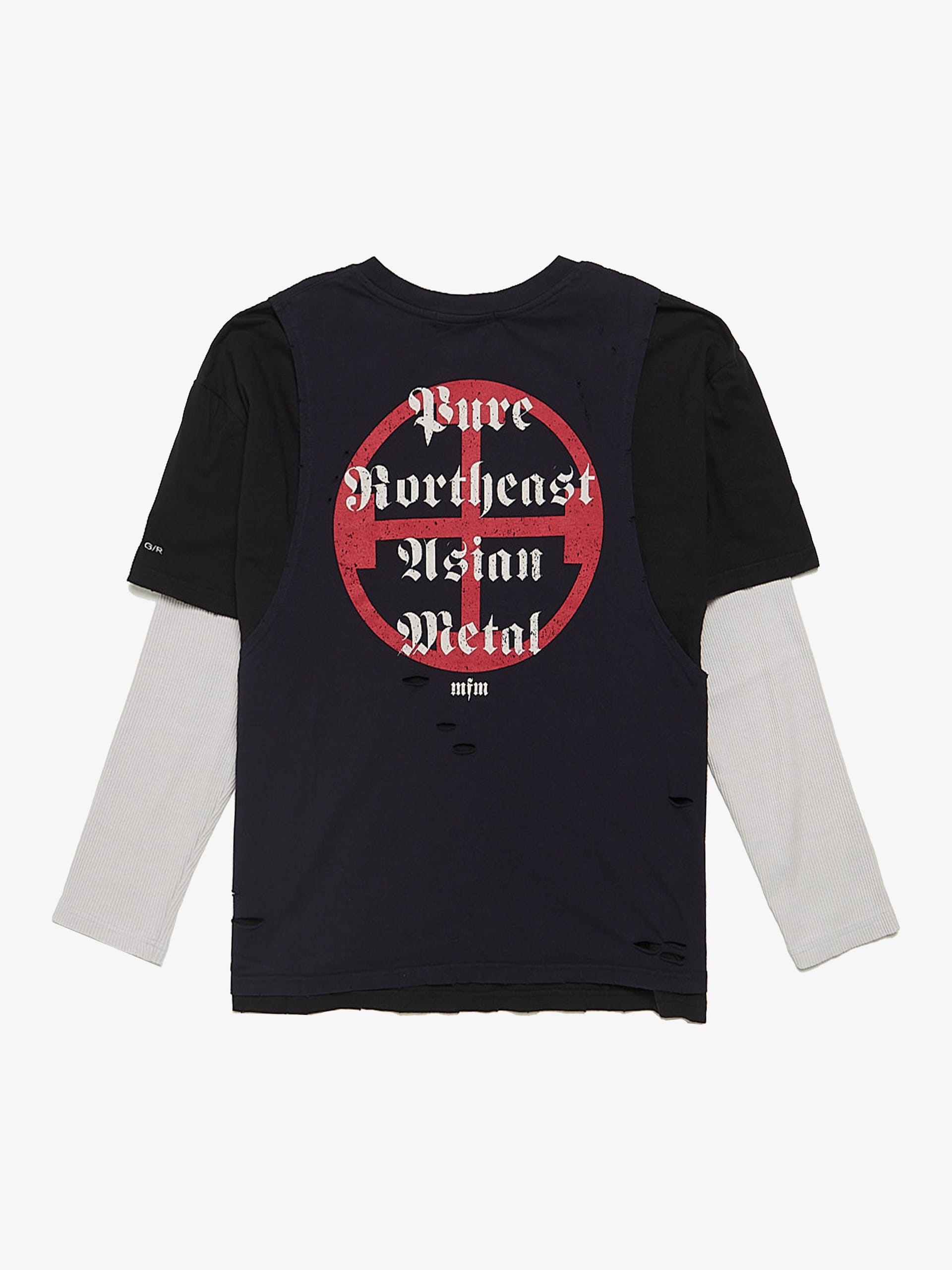 Project GR 3 Layered Long-Sleeve - Navy