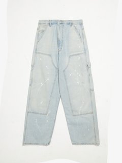 デニム+ジーンズ PROJECT G/R Distressed Flare Jeans Blue Project GR Blue Distressed Flare Jeans
