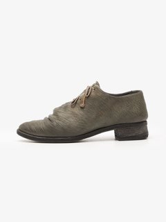 Carol Christian Poell Green Yellow Drip Leather Low Top Sneakers